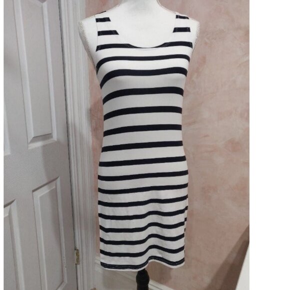 H&M Dresses & Skirts - H&M Divided Striped Tank Bodycon Dress size‎ 10